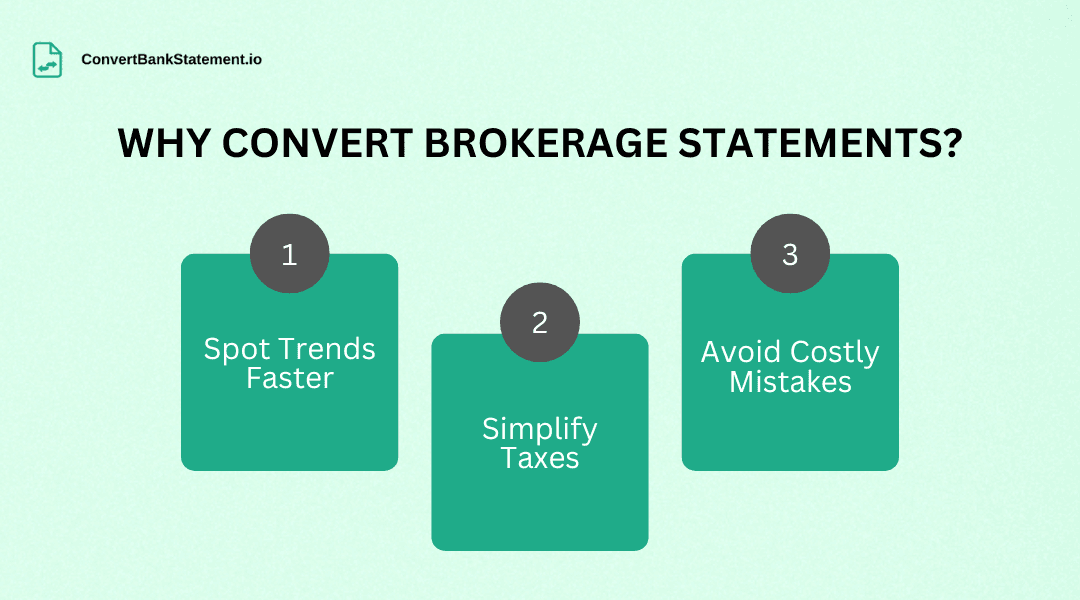 Convert a brokerage statement
