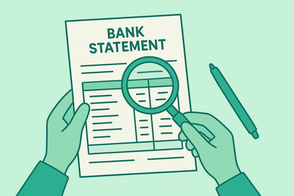 How to Read a Bank Statement (Most People Miss This Part)